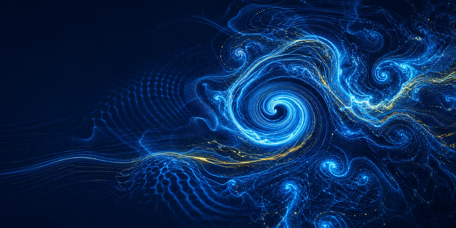 Scientific visualization of nonlinear fluid vortices, wave fronts and turbulent flow